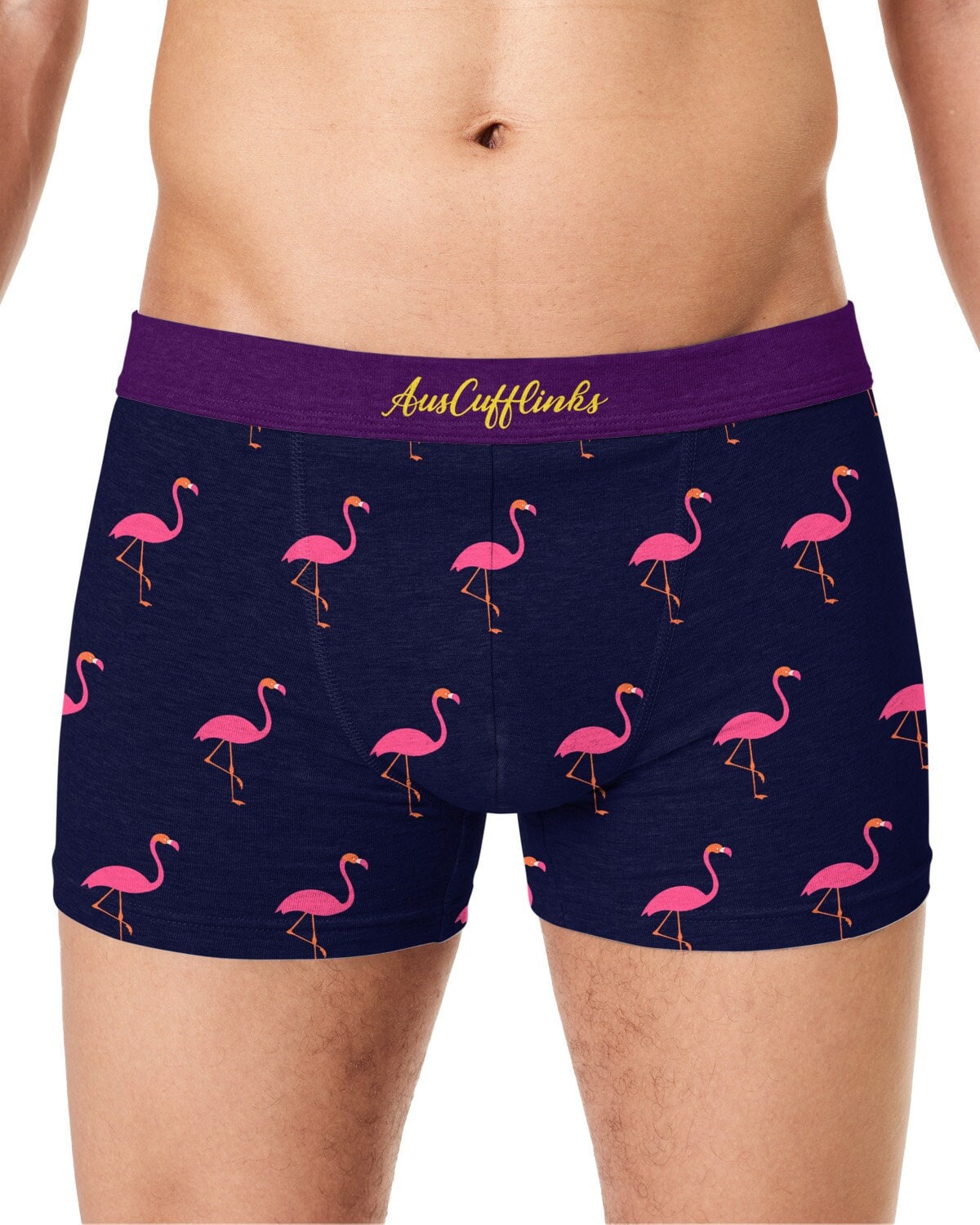 Pink Tropical Leaves Flamingo Women's Underwear Comfy Ladies