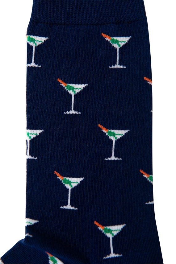 Martini Cocktail Socks