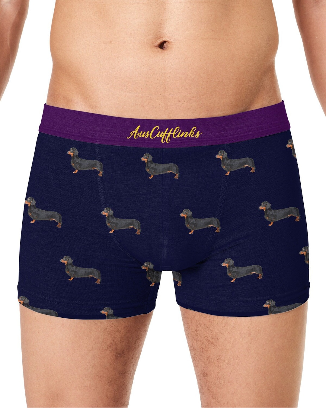 Sausage Dog Puppy Undies Underwear Mens Animal Lover Briefs Jocks