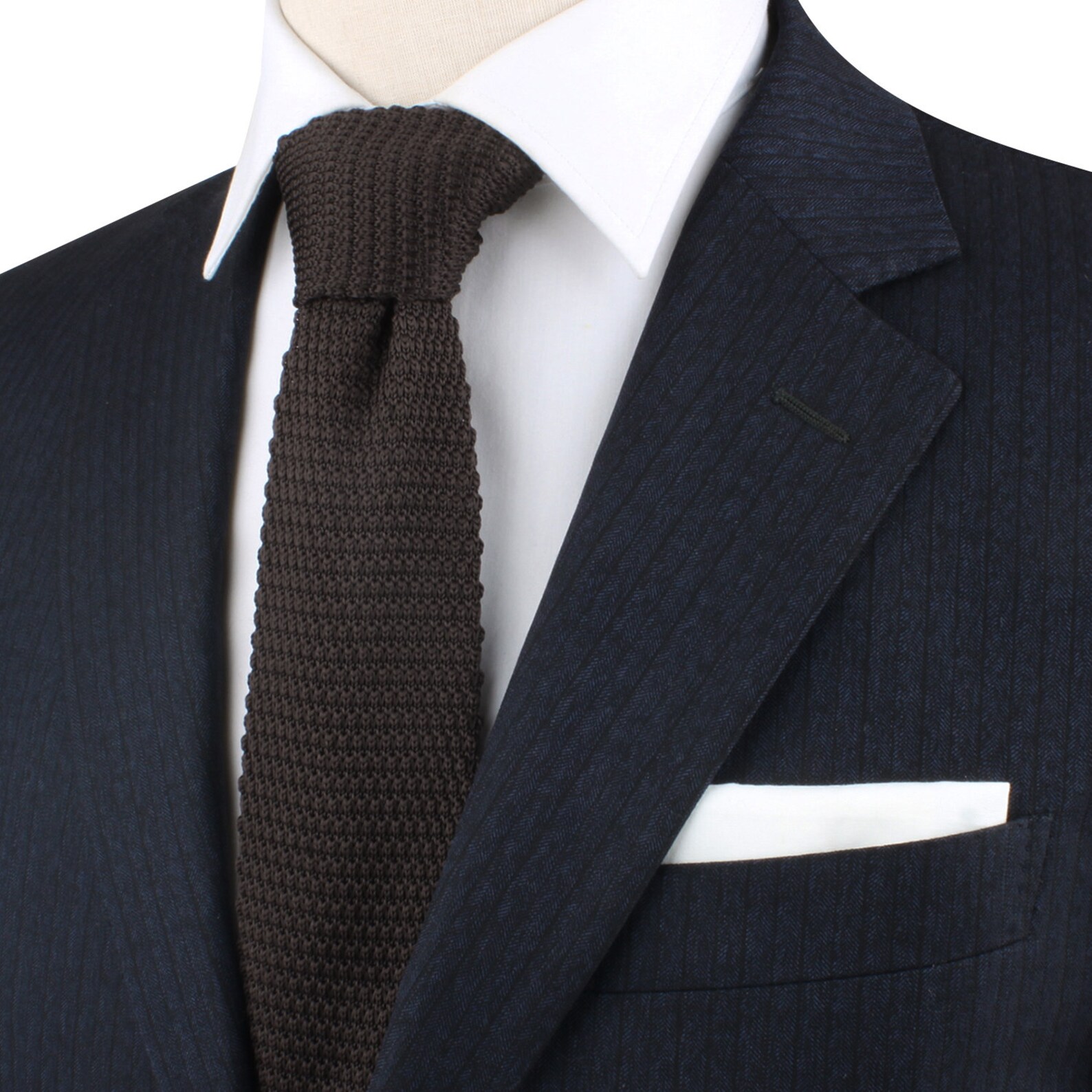 mens dark brown tie