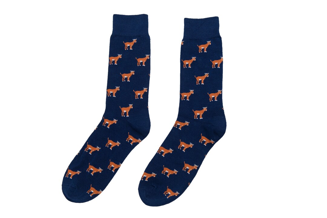 Goat Socks Animal Socks Greatest of All Time Animal Lover Funky Socks
