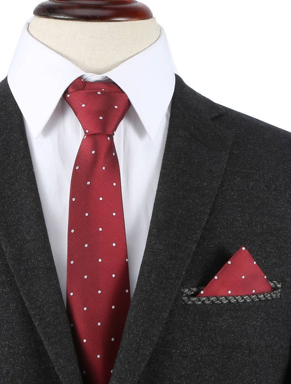 Corneliani Andere materialien krawatte in Rot für Herren Herren Accessoires Krawatten 