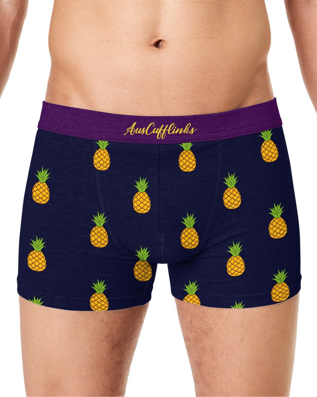 Pineapple Farmer Undies Underwear Fruit Lover Briefs Mens Etsy