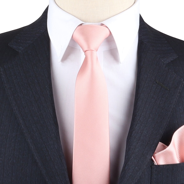 mens rose gold necktie