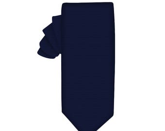 Navy 8cm Business Tie Blue Mens Tie Navy Husband Gift Groomsmen Tie Mens Gift for Dad Groomsmen Ties Groom Gift for Him Wide Tie for Men