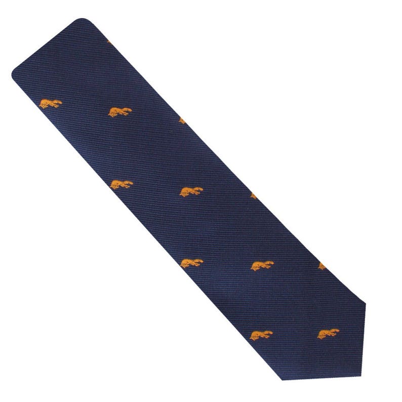 Groomsmen Wedding Ties Orange Fox Mens Gift for Him Fox Skinny Tie Mens Necktie Animal Tie Work Colleague Tie Birthday Gift for Men