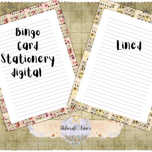 Carta da bingo digitale, carta da lettere a righe, fiori e api, regalo per la mamma, file PDF ZIP