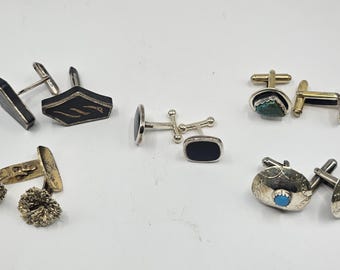 Lot of Vintage Cufflinks