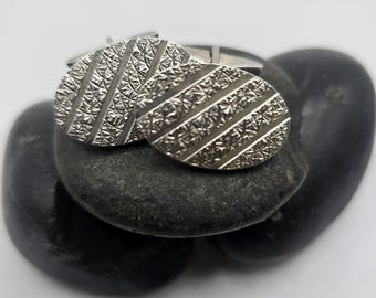 Vintage Sterling Gentlemens Cufflinks