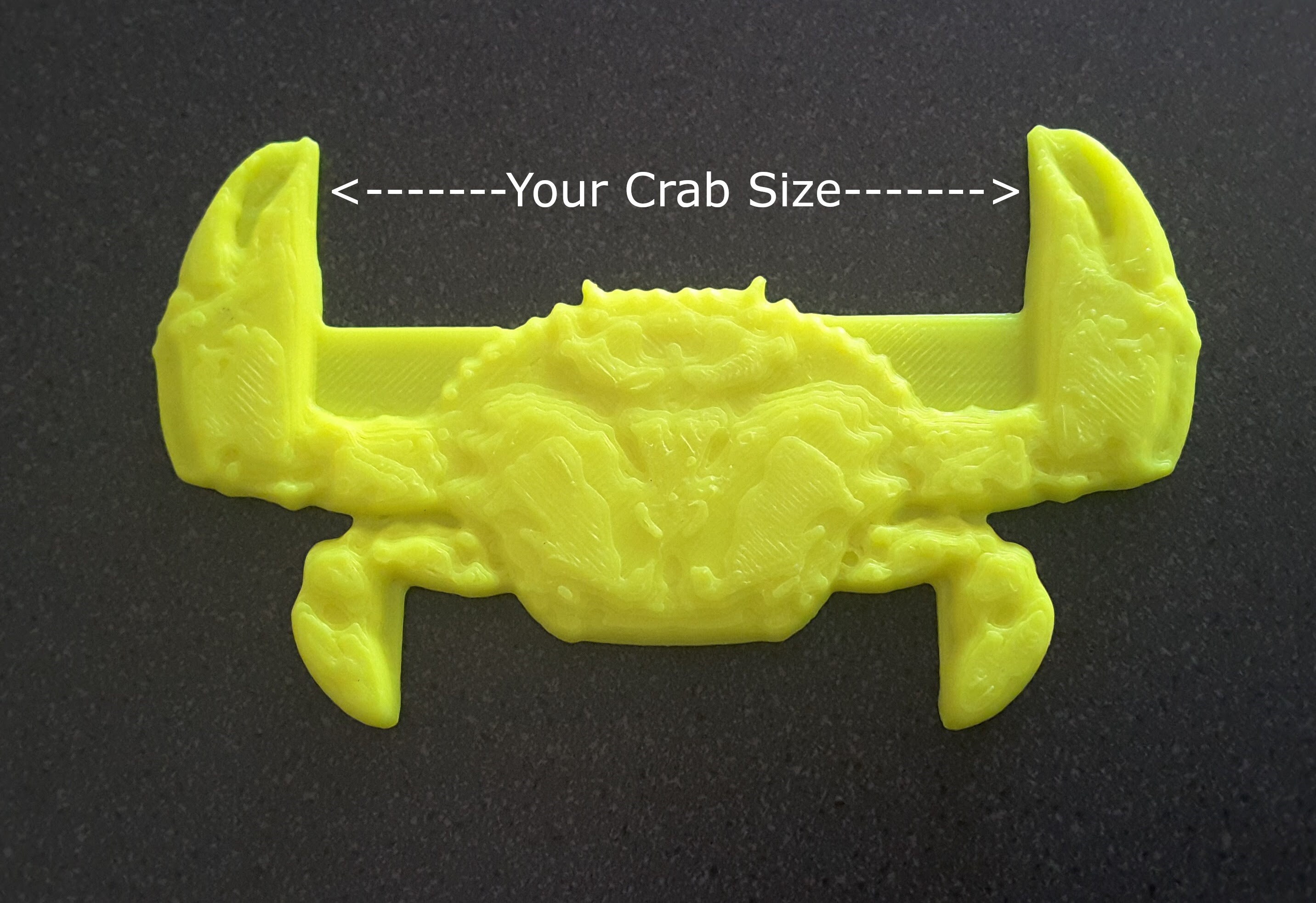Crab Measure .stl Files for 3D Printing. Digital Download. Etsy Australia
