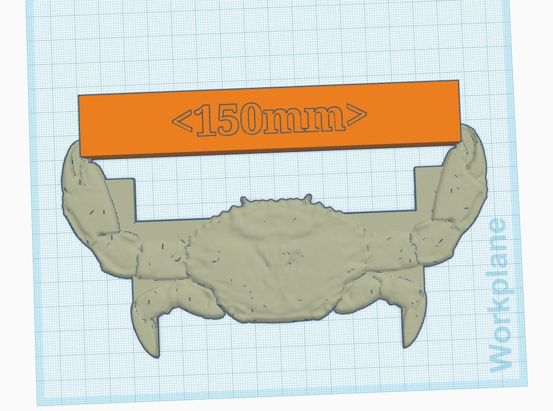 Crab Measure .stl Files for 3D Printing. Digital Download. Etsy