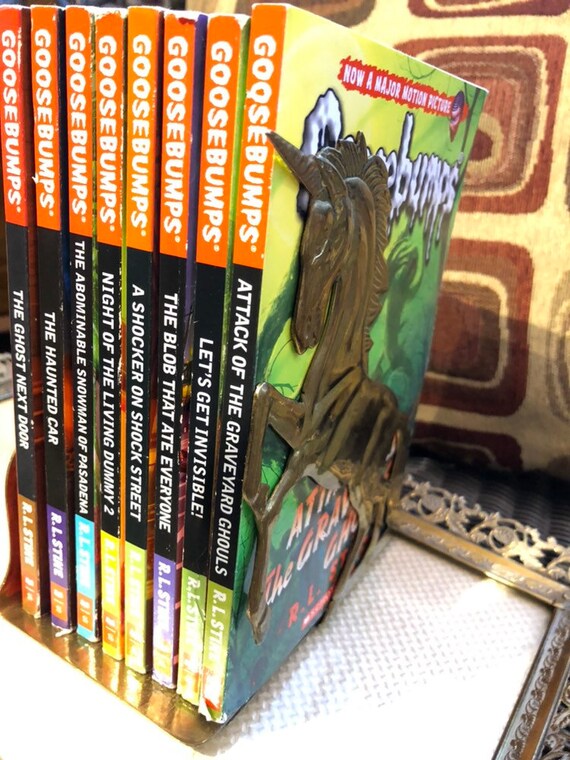 The Goodebumps Collection With Bookmark R L Stine 8 Books Etsy
