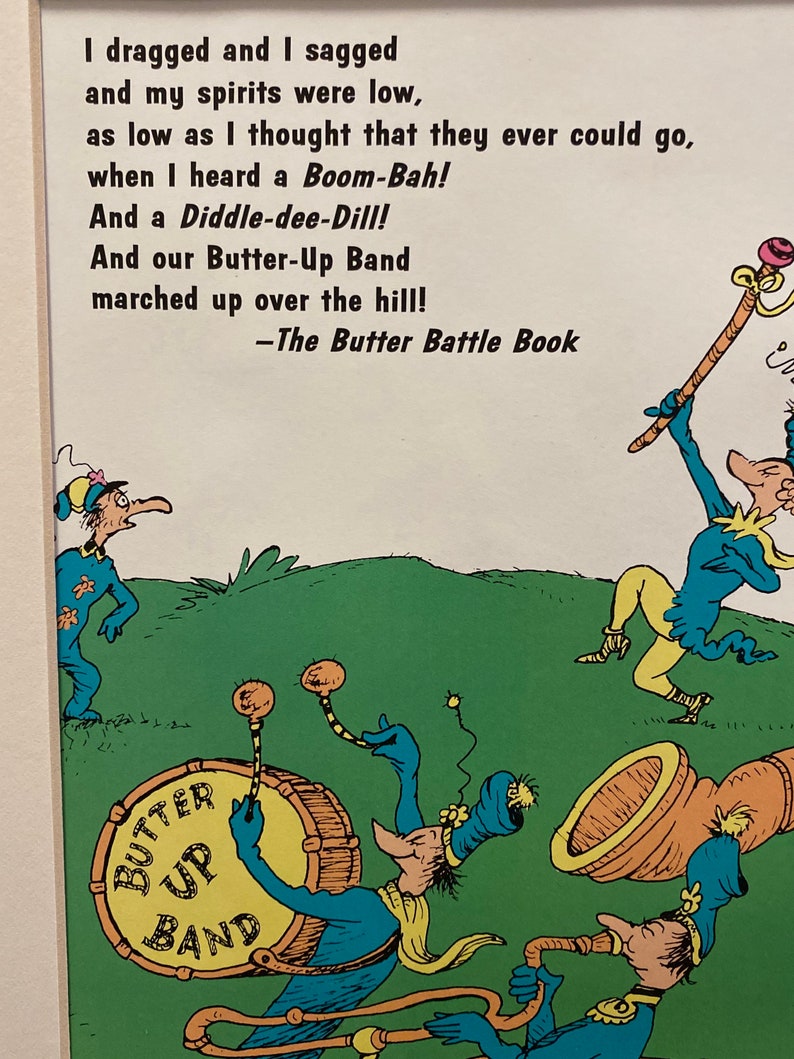 Vintage Dr Seuss Quote Art Decor Vintage Dr Seuss Framed Print | Etsy