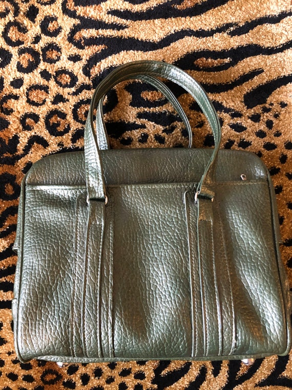 samsonite metallic green