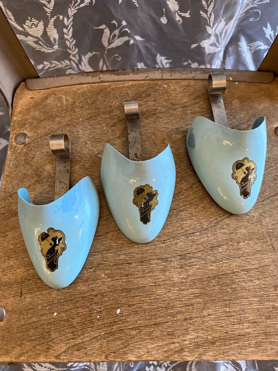 Blue Shoe Trees Shoe Insert Shoe Form 1940s Women