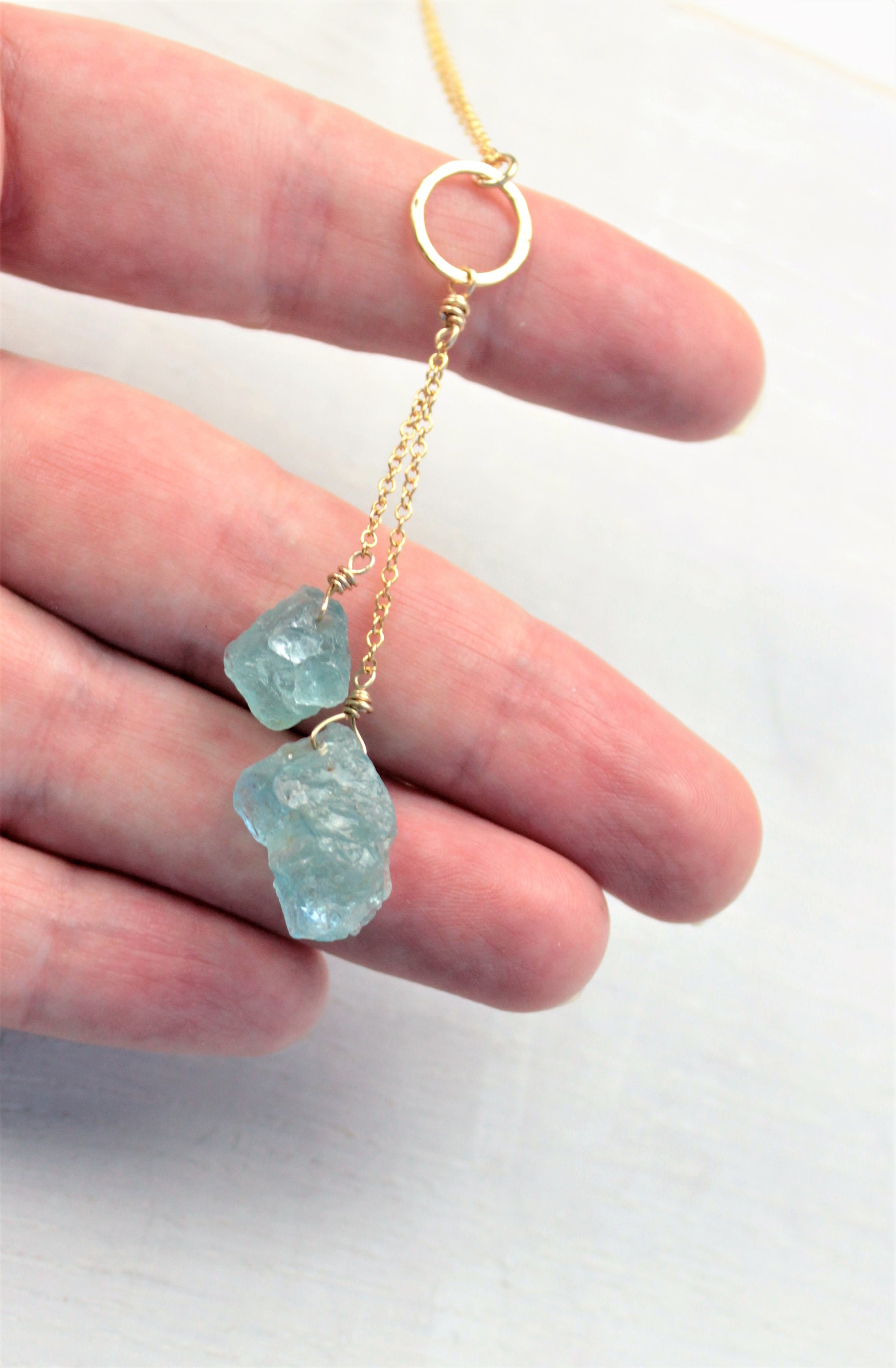 choker with golden pyrite aquamarine beads, necklace with natural stones raw aquamarine Gargatilla with aquamarines