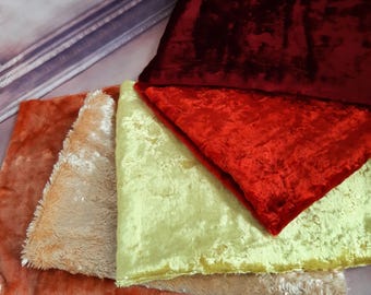 Craft Fabric Vintage Plush for Sewing Toys and Home Decor