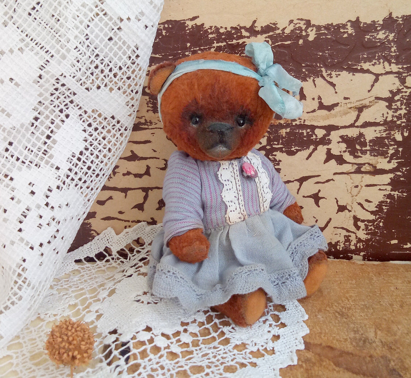 teddy bear in a dress