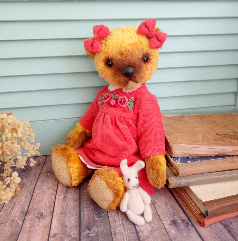 big yellow teddy bear