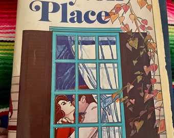 Peyton Place by Grace Metalious, sensational novel of the 1950’s,  hardcover book club edition, dust jacket has tears.