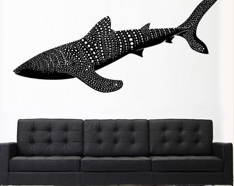 Shark Wall Decal Ocean Animal Sticker z2690