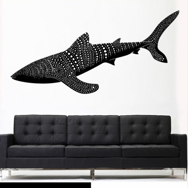 Shark Wall Decals Etsy
