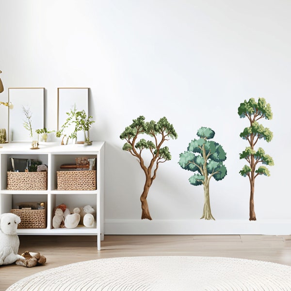 Forest Tree Wall Decal Sticker Nursery Mural Peel and Stick el130