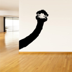 Ostrich Wall Decal  z515