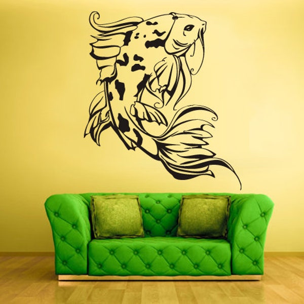 Fish Wall Decal Etsy