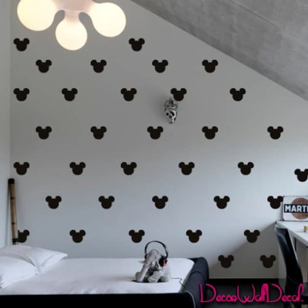 Mickey Mouse Wall Decals Etsy