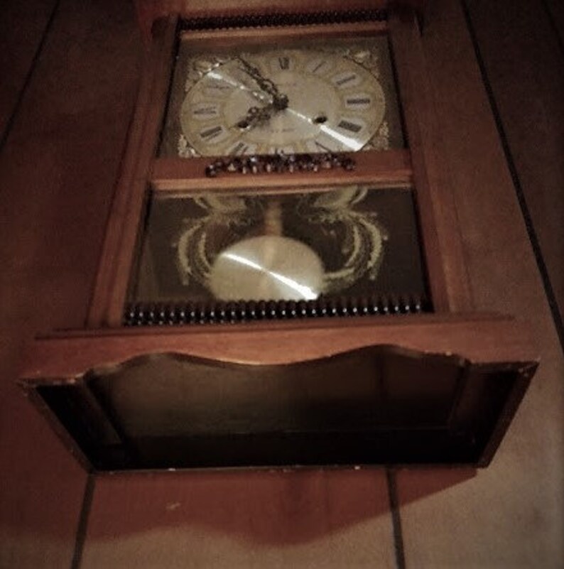 Vintage Jupiter 31Day Pendulum WindUp Chimes Wall Clock Made Etsy