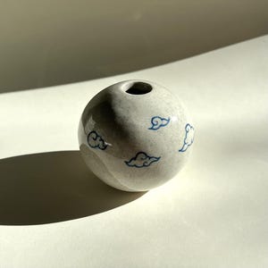 Handmade Ceramic Orb Sculpture (made to order)