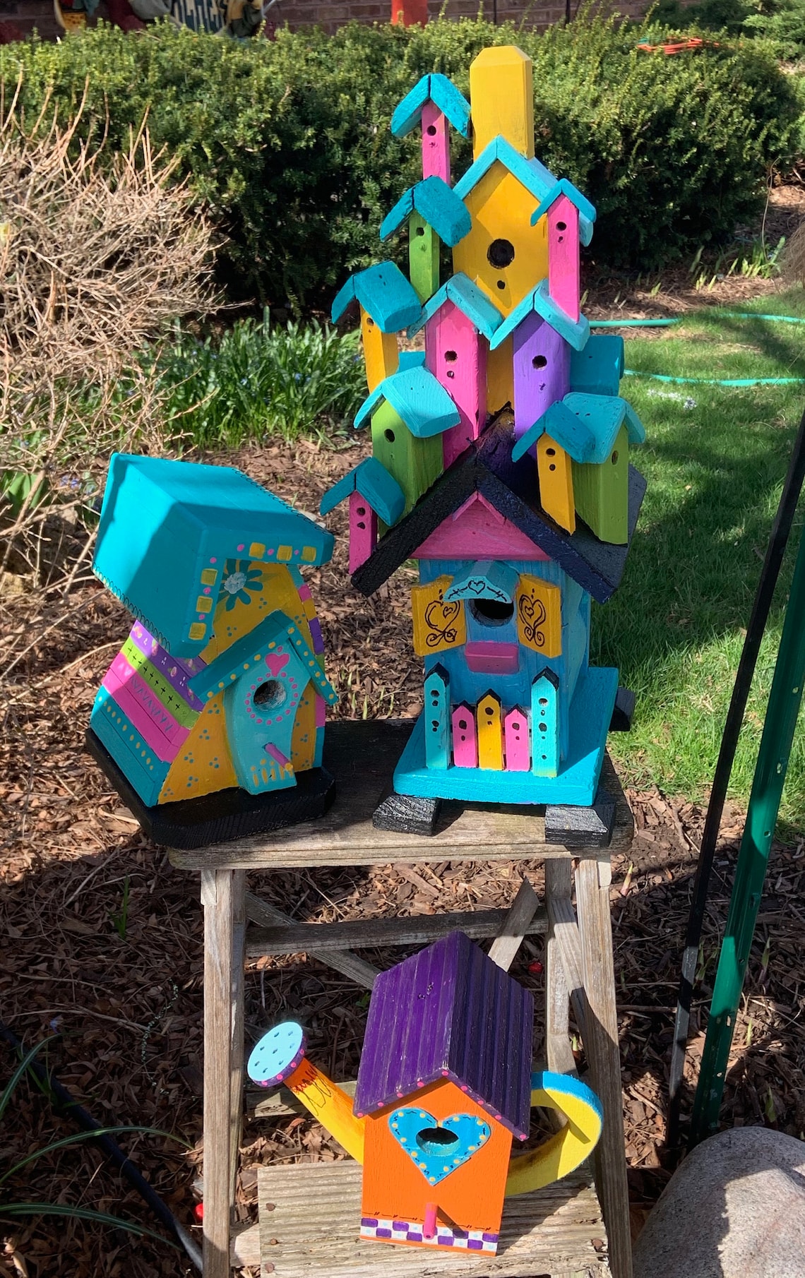 Quirky Birdhouses Even Count Peyote Bracelet PDF Pattern Etsy