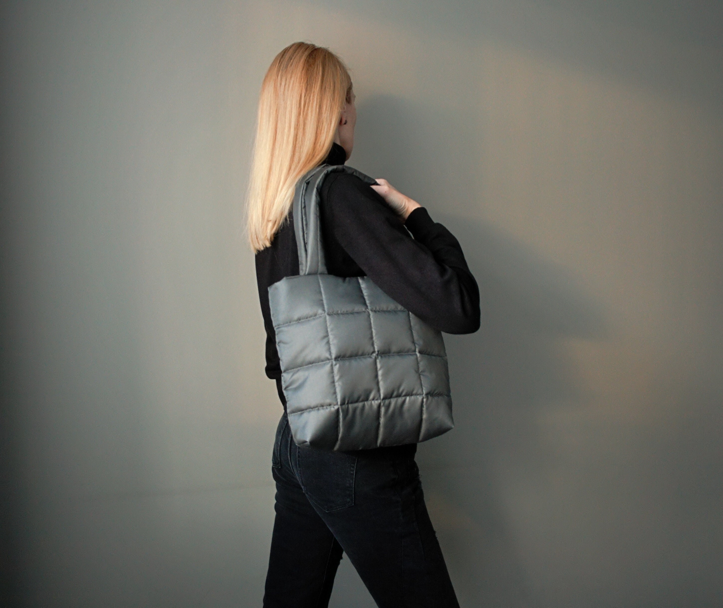 Puffy Tote Bag - Etsy