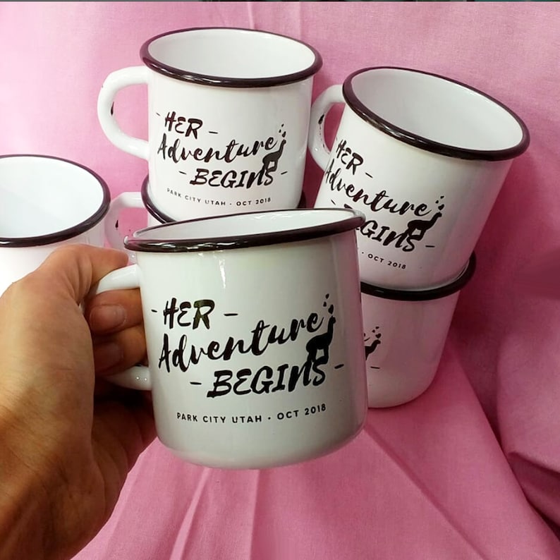 Bridal Party Mugs Bachelorette Party Cups Campfire Mugs Bachelorette ...