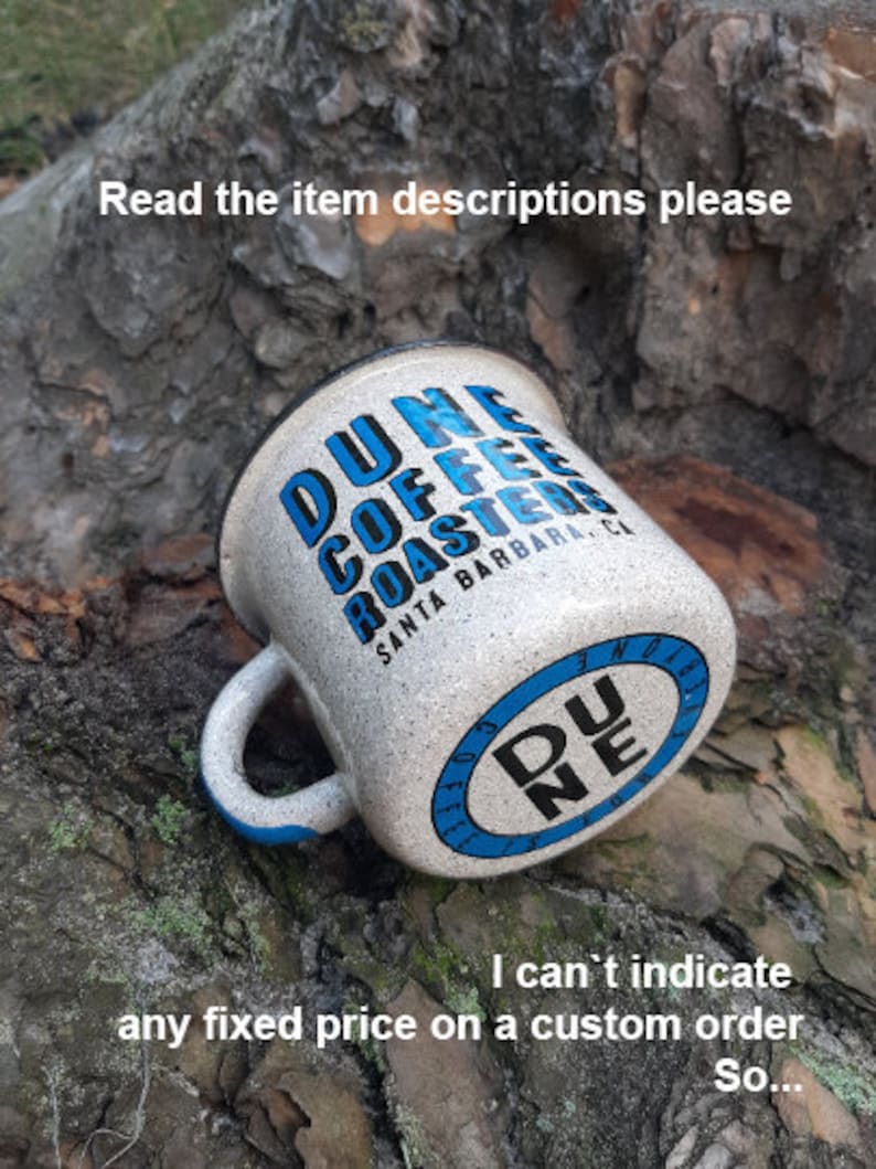 Custom Enamel Mug Logo Print Camping Mug Saying Cup Bridesmaid Gift Custom Enamel Tin Mug Coffee Personalized wholesale bulk promotional mug image 9