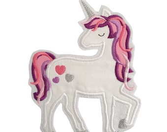 Unicorn patch application pink purple FB NR 7 different sizes