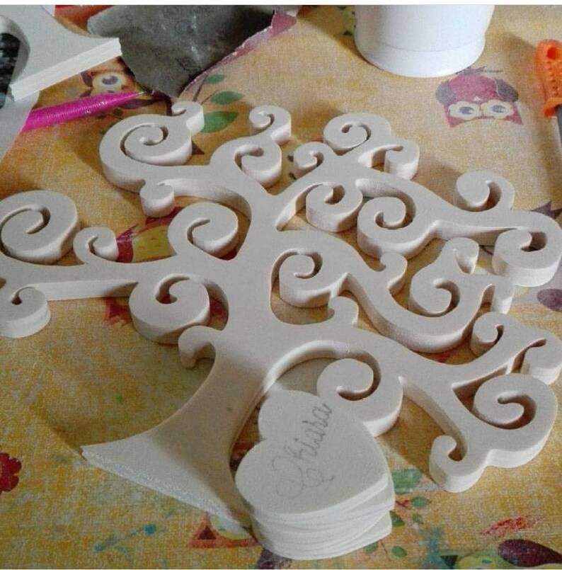 FRUHLING 50 cuori in legno decorazione per matrimoni cuori in