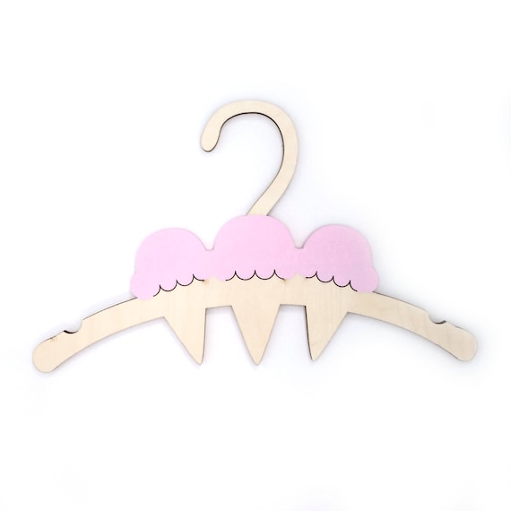 pink kids hangers