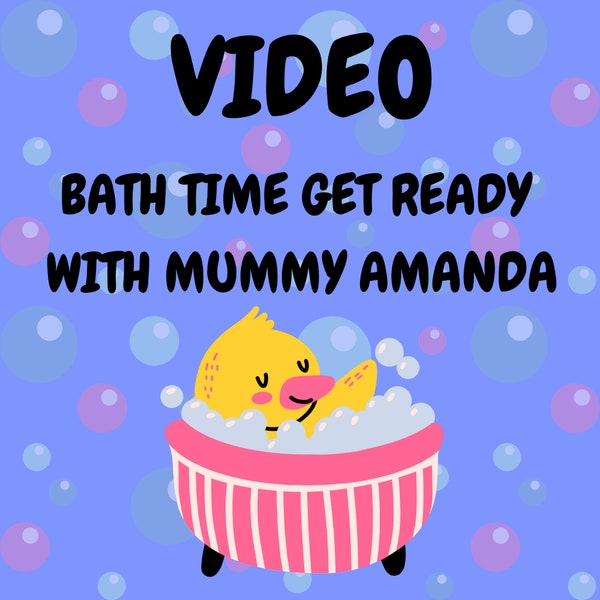 VIDEO - Bath Time get ready with Mummy Amanda (Adult Baby - ABDL Video)