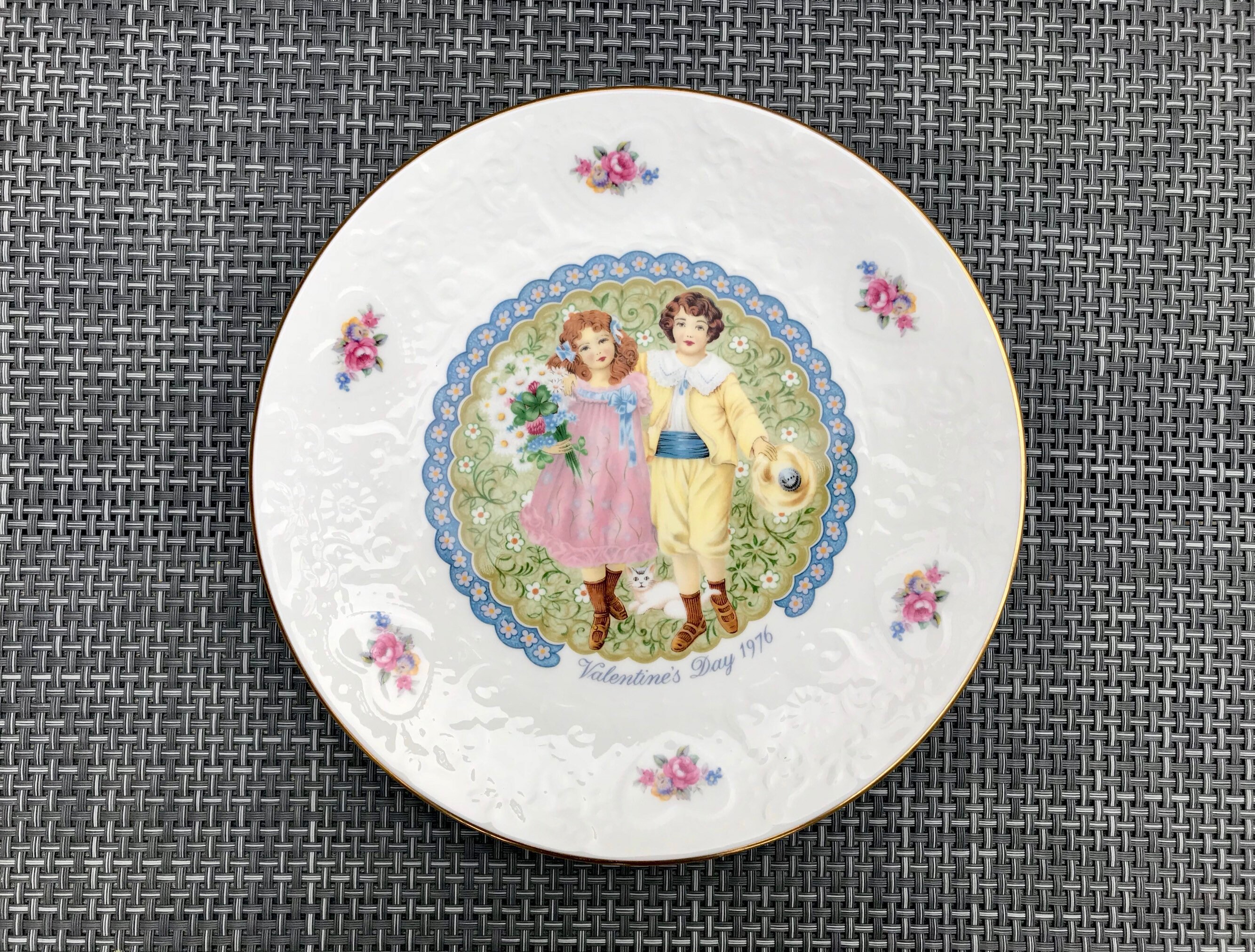Vintage 1976 Royal Doulton Valentine's Day Plate Etsy