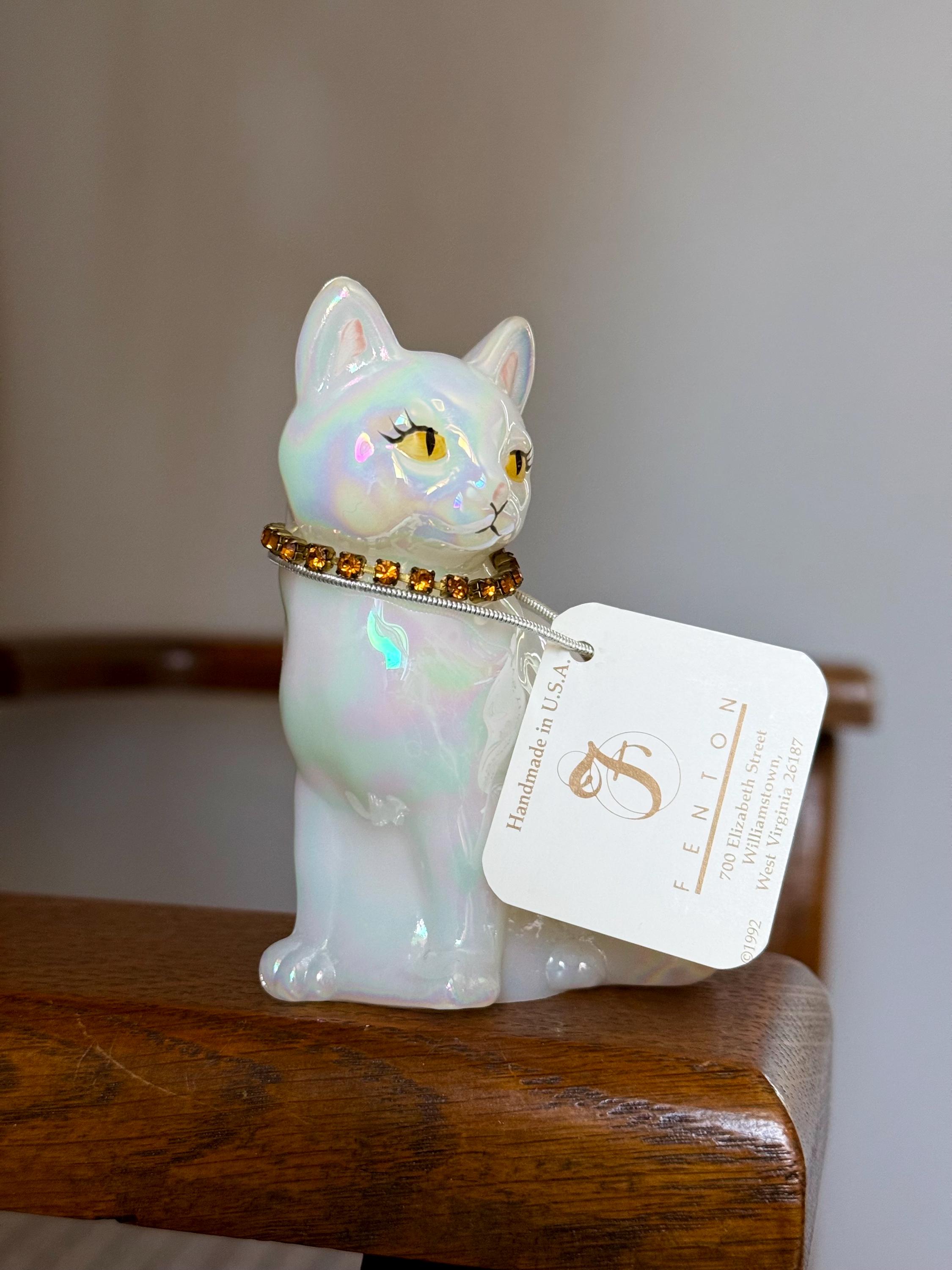 殿堂 Birthday Fenton Cat Etsy - Craft