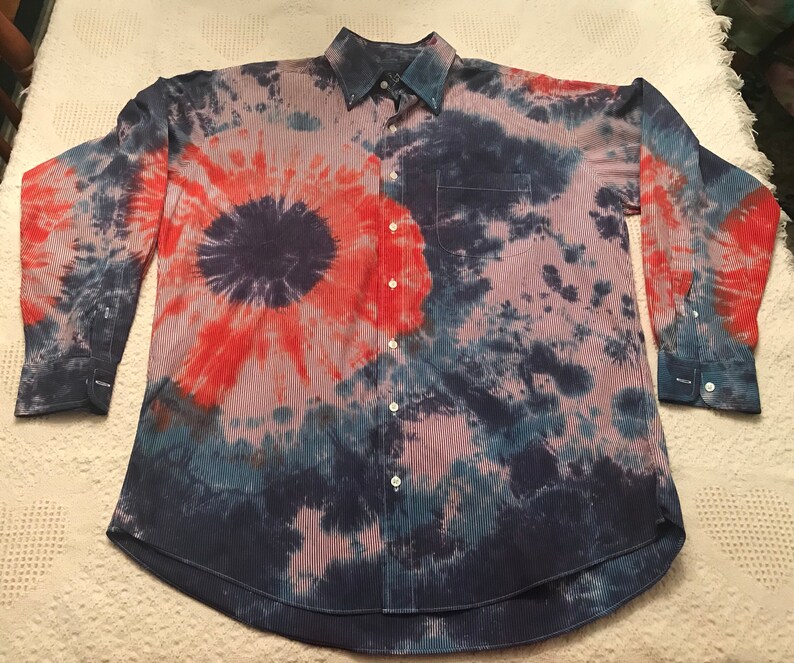 Blazin Donuts Phish Fishman Men/'s Button Collar Longsleeve Shirt Size L