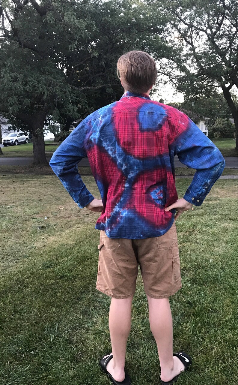 Blazin Donuts Phish Fishman Men/'s Button Up Collar Longsleeve Shirt Size XL