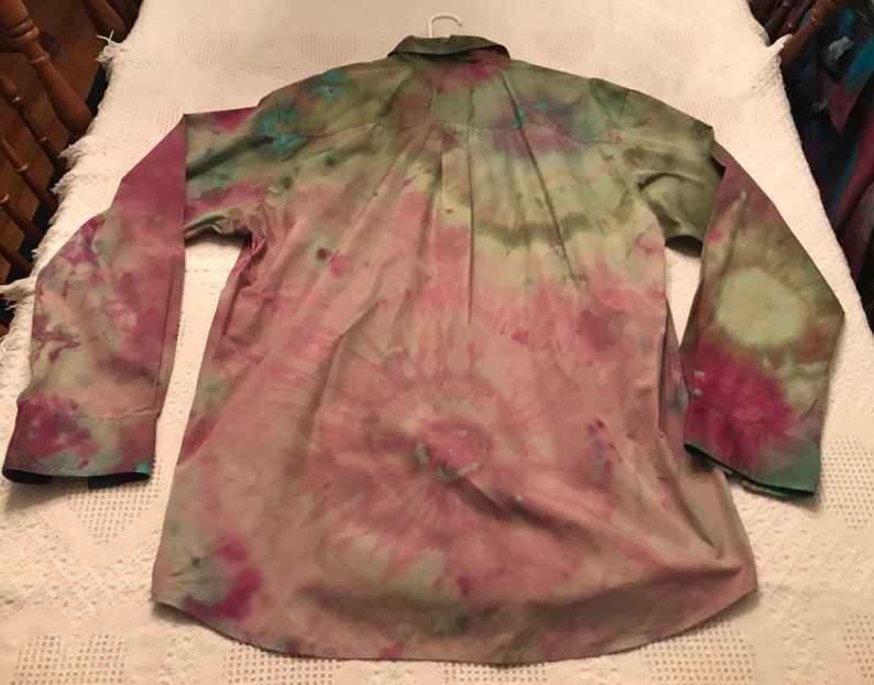 Blazin Donuts Phish Fishman Men/'s Button Up Collar Longsleeve Shirt Size XL