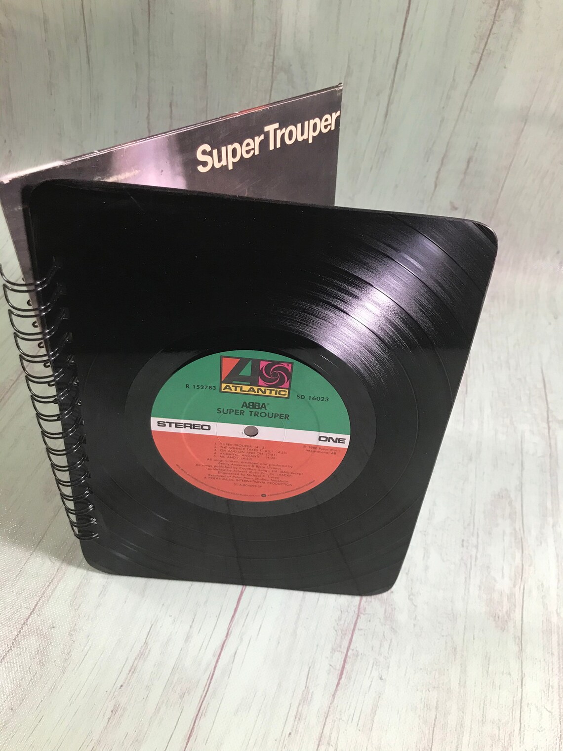 Vinyl Record NotebookVinyl Album Notebook Sketchbook Bullet Etsy