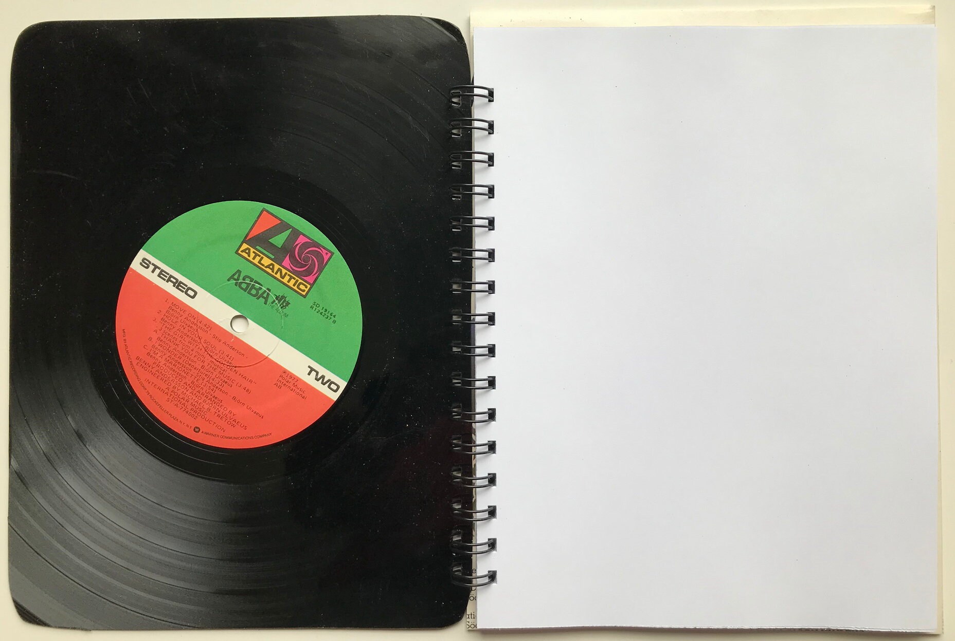 Vinyl Record NotebookVinyl Album Notebook Sketchbook Bullet Etsy