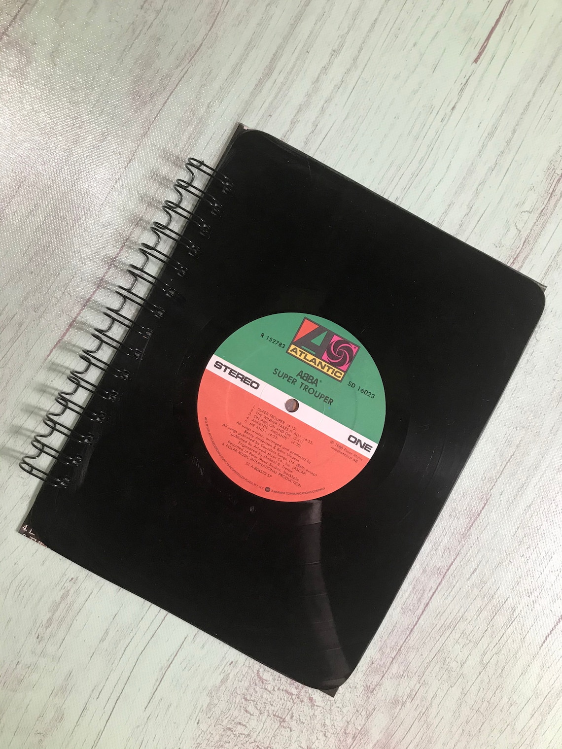 Vinyl Record NotebookVinyl Album Notebook Sketchbook Bullet Etsy