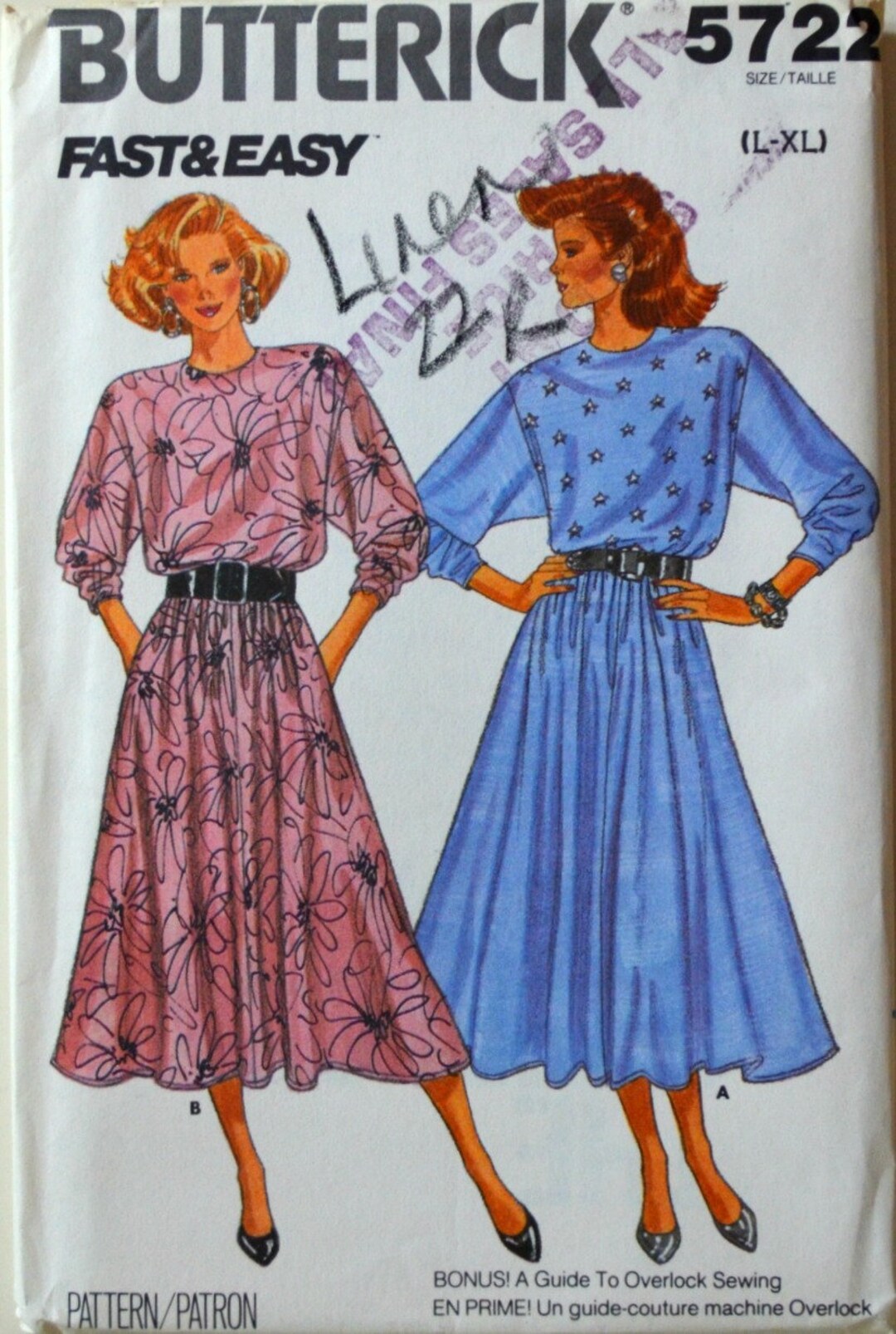 Patron De Couture Vintage 1971 Pour Blouse Et Tunique (B34") - Woman MP.8 - Neuf Non Découpé