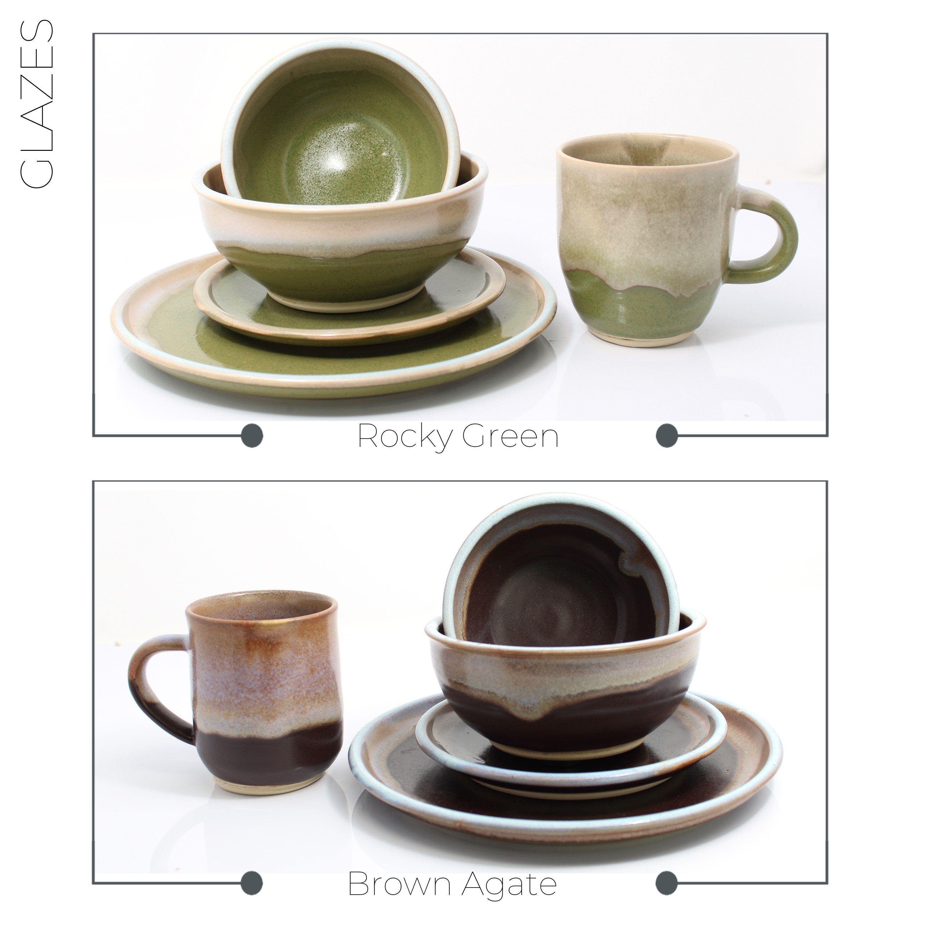 rustic kitchen dish sets